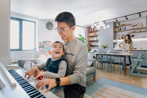 育儿博主的新家，全屋互动亲子空间，绝不“输在起跑线”