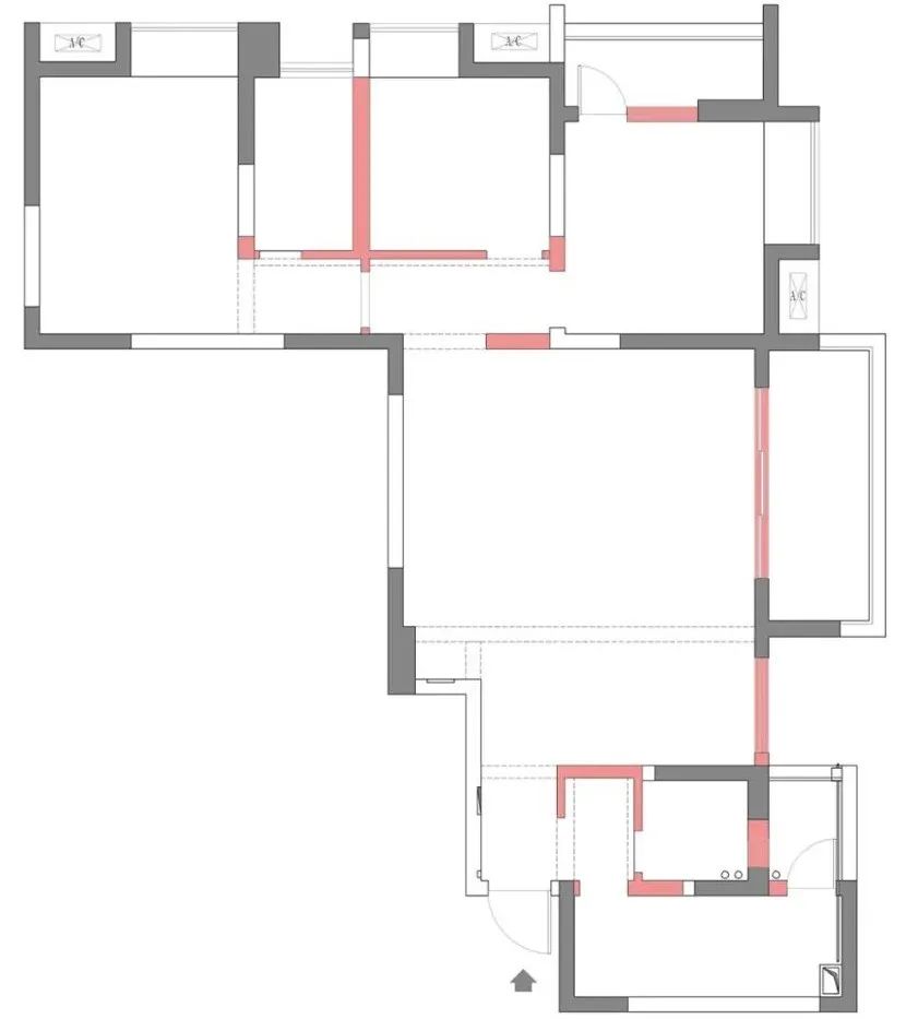 “草根”小三室完美变形记，职住一体，让人很上头