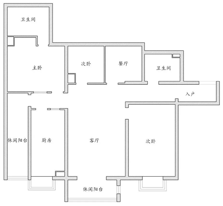 无广推荐！旧房翻新118㎡小三居，这高度实用性我慕了~	