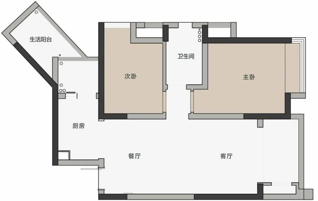 暖冬好宅丨75㎡复古小户型却坐拥「轻奢壁炉」我慕了~