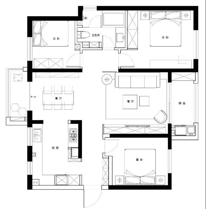 【囍提新房】广州甜品师的125㎡私夹狗粮，甜到发齁！