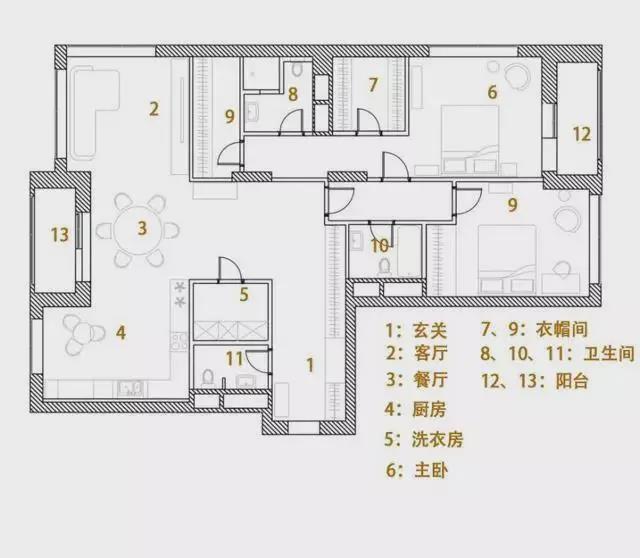 南昌工程师的140㎡北欧风，次卧改成办公区成“C位”！