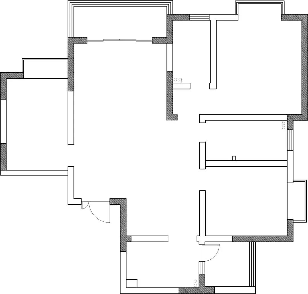 北京110㎡老房翻新，中古家具+元气绿植，寸寸都是高级感