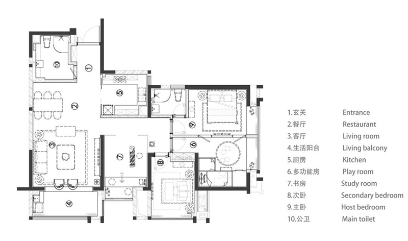 中式古风+现代轻奢，打造140㎡别致家居，像极了你最美的样子